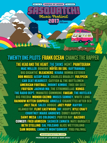 ANNOUNCED: Klangstof at SASQUATCH! Music Festival