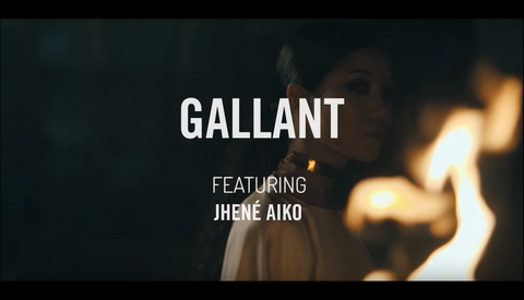 WATCH: Gallant - "Skipping Stones" Video featuring Jhené Aiko