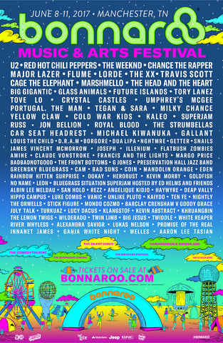 ANNOUNCED: Gallant + Klangstof at Bonnaroo Music Festival